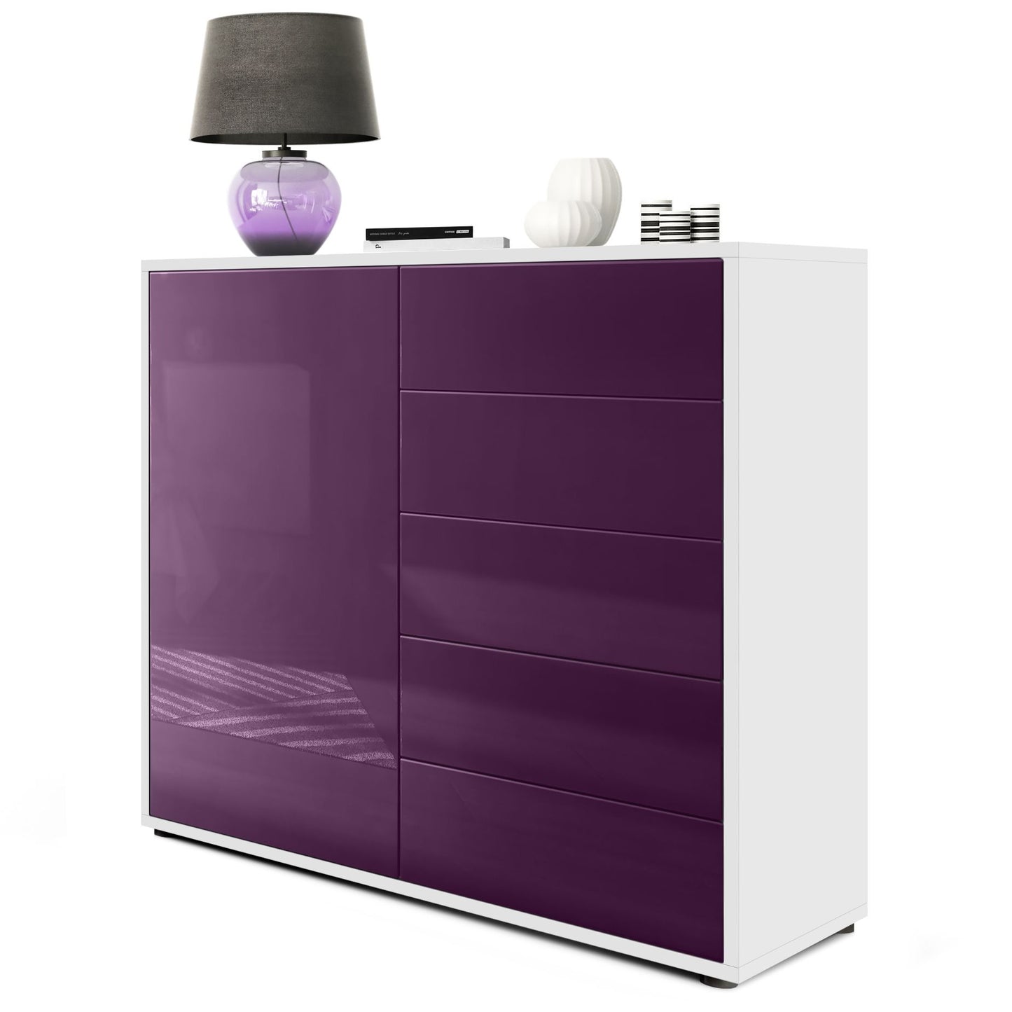 Milan M2 Kommode Korpus Weiß