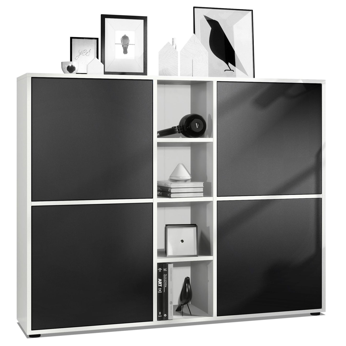 Mora Highboard M3 Korpus Weiß