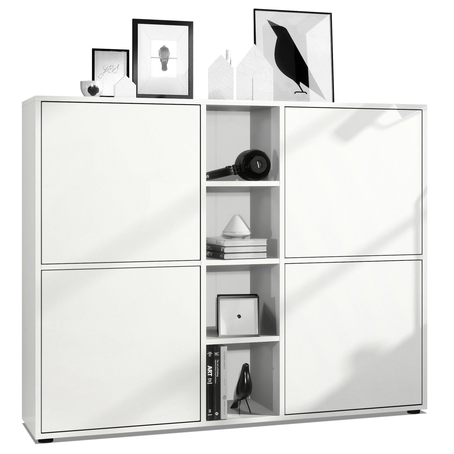 Mora Highboard M3 Korpus Weiß