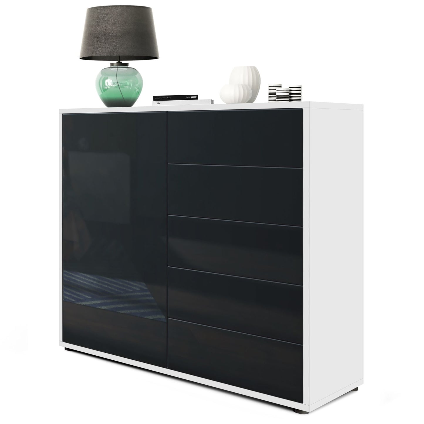 Milan M2 Kommode Korpus Weiß