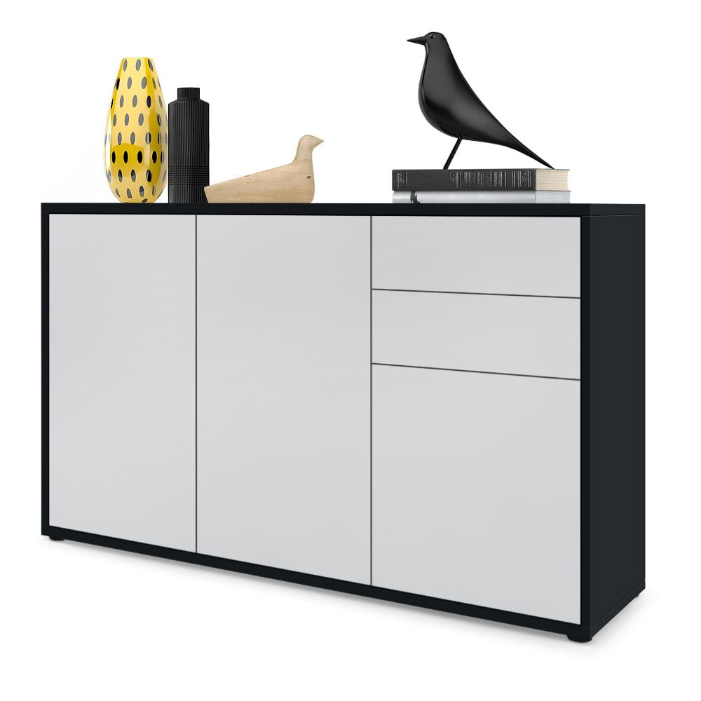 Milan M3 Kommode Korpus Schwarz