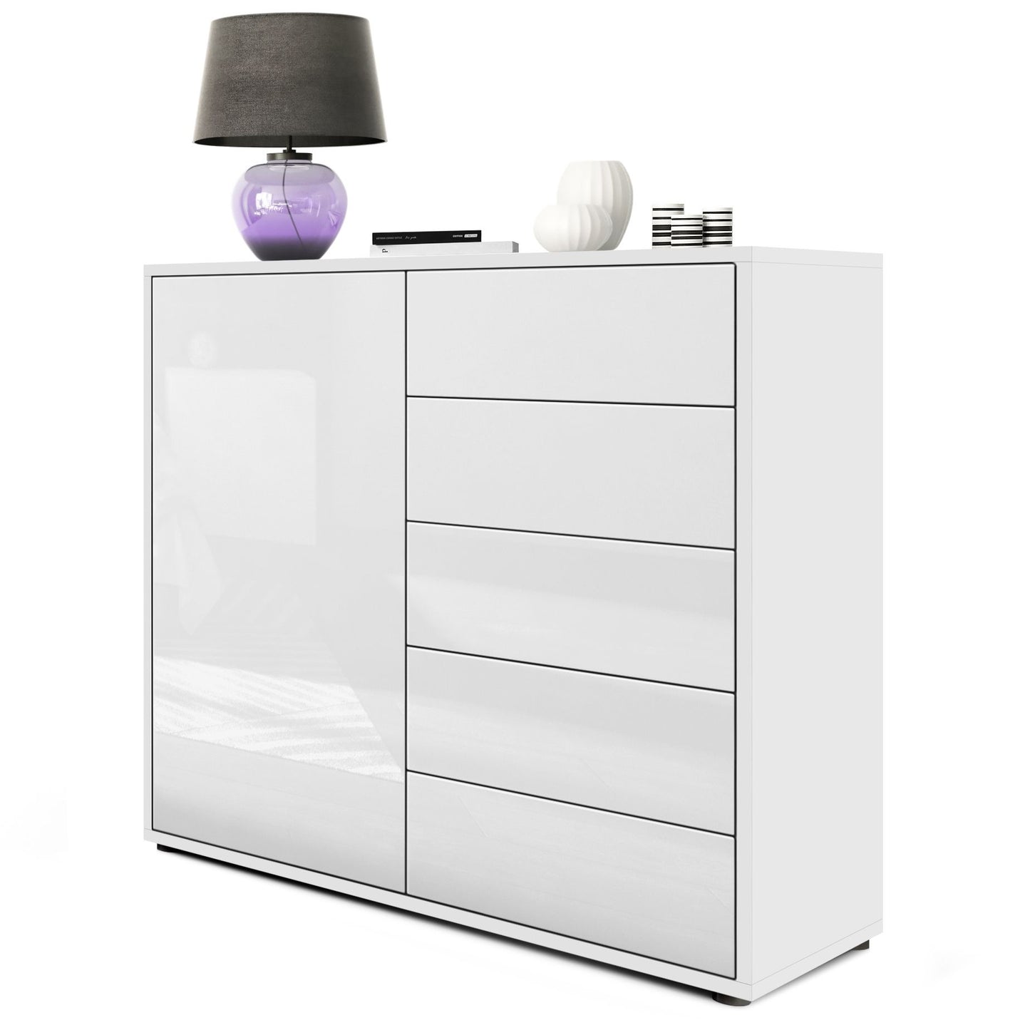 Milan M2 Kommode Korpus Weiß