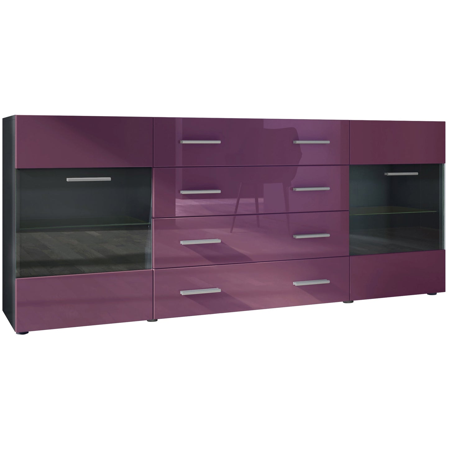 Graz Sideboard M2 Korpus Schwarz