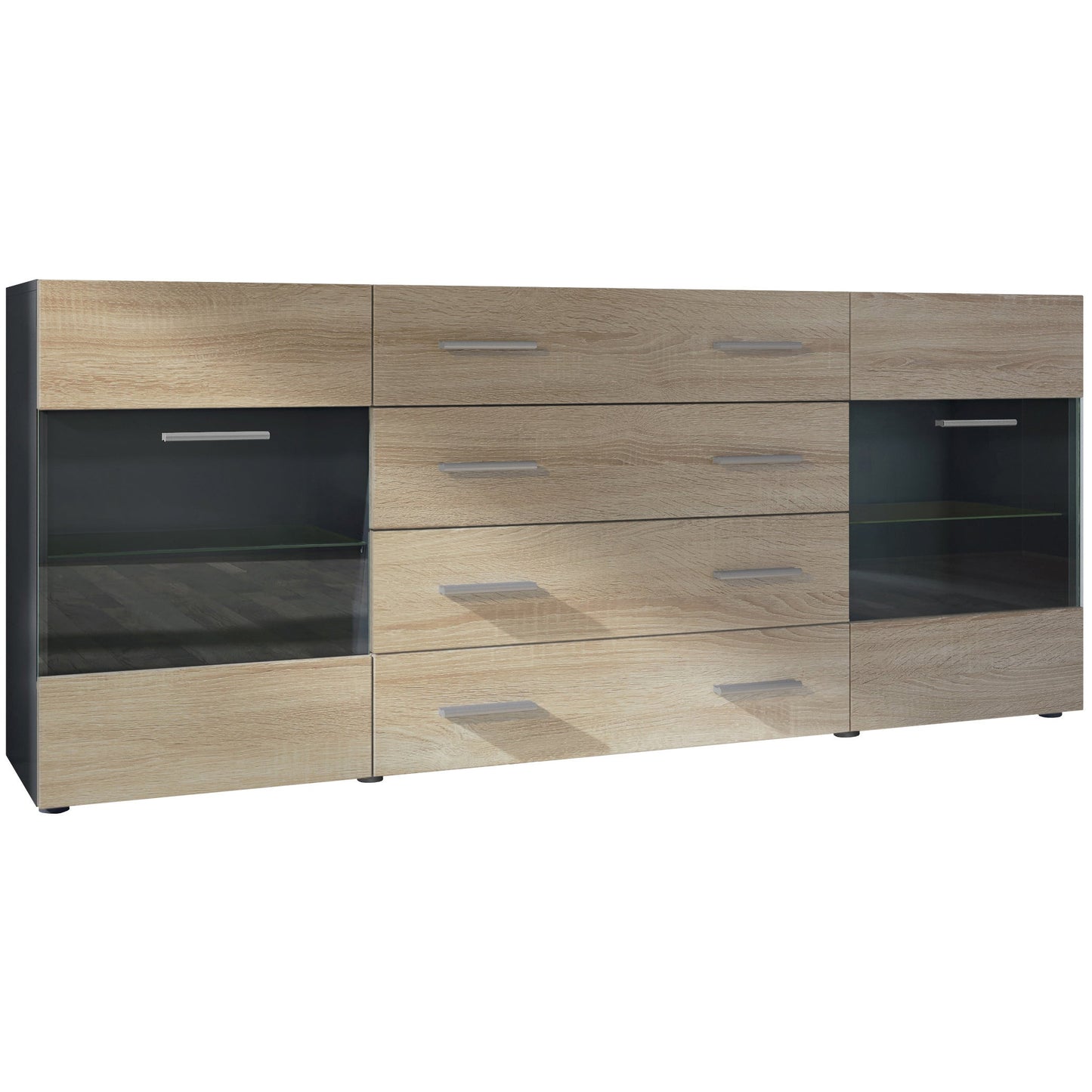 Graz Sideboard M2 Korpus Schwarz