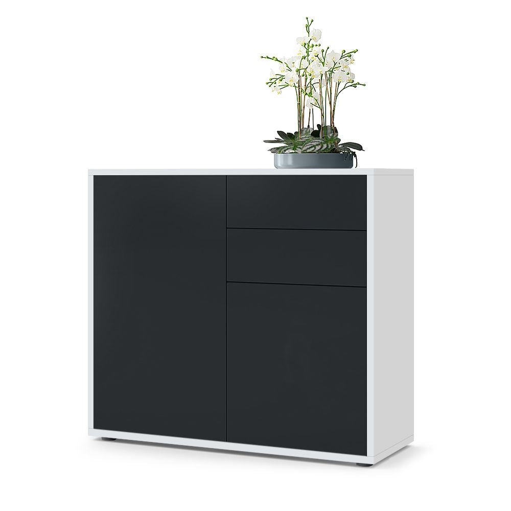 Milan M1 Kommode Korpus Weiß