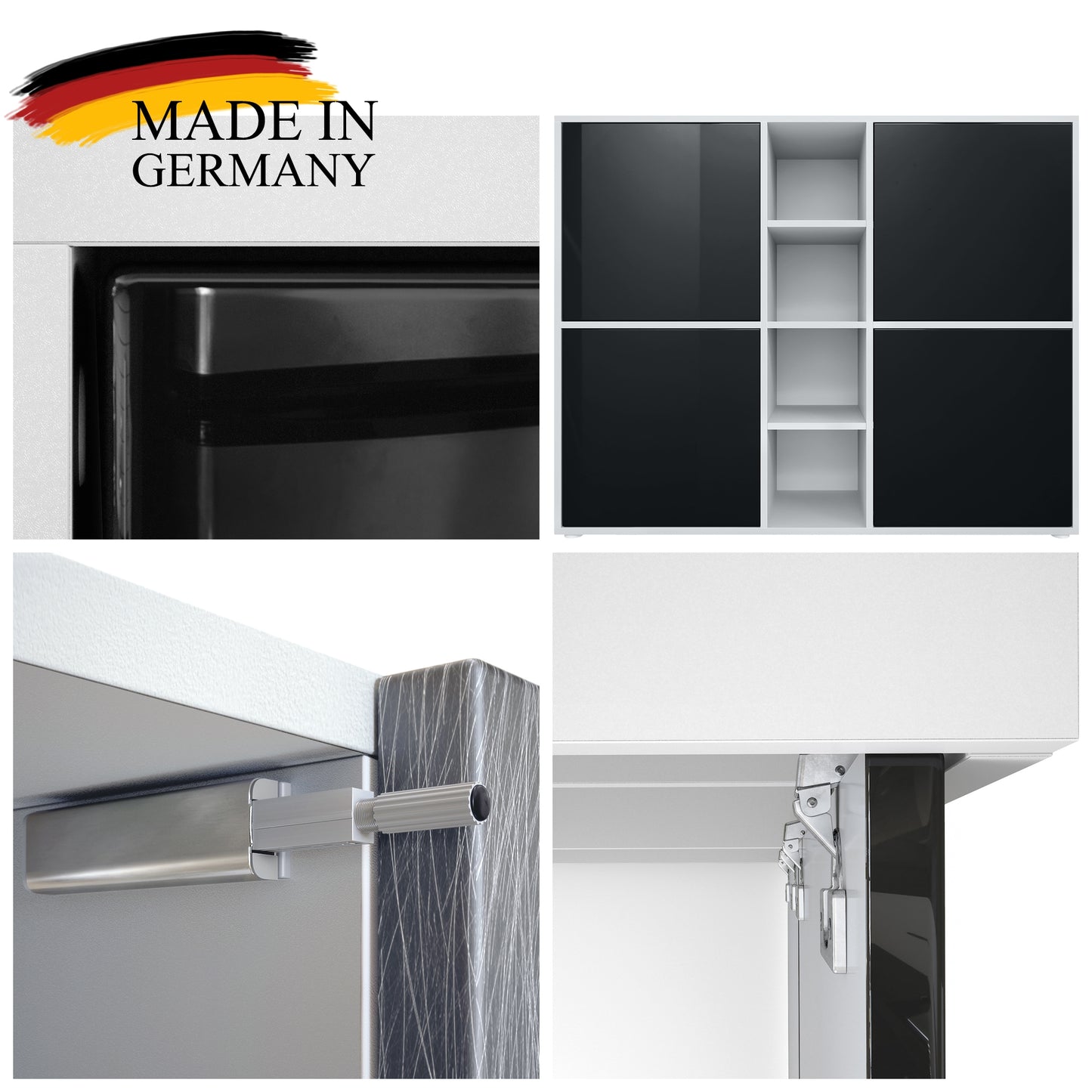 Mora Highboard M3 Korpus Weiß