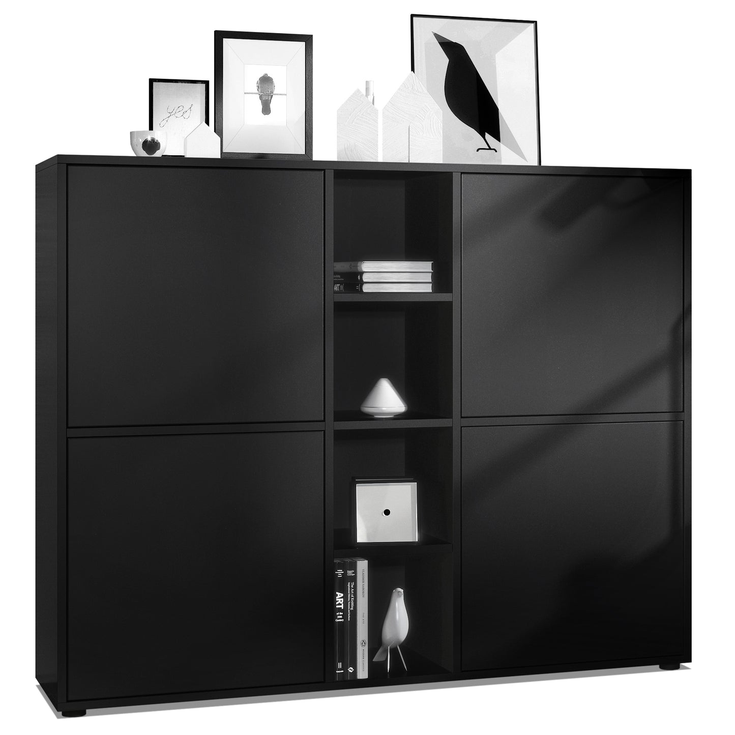 Mora Highboard M3 Korpus Weiß