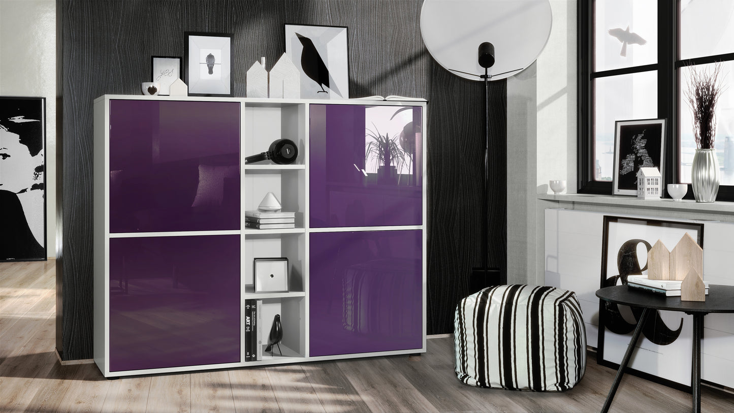 Mora Highboard M3 Korpus Weiß