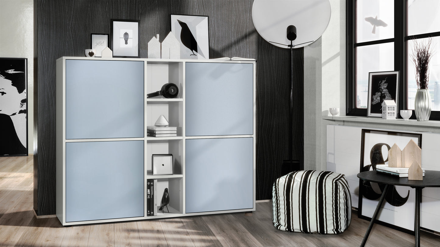 Mora Highboard M3 Korpus Weiß