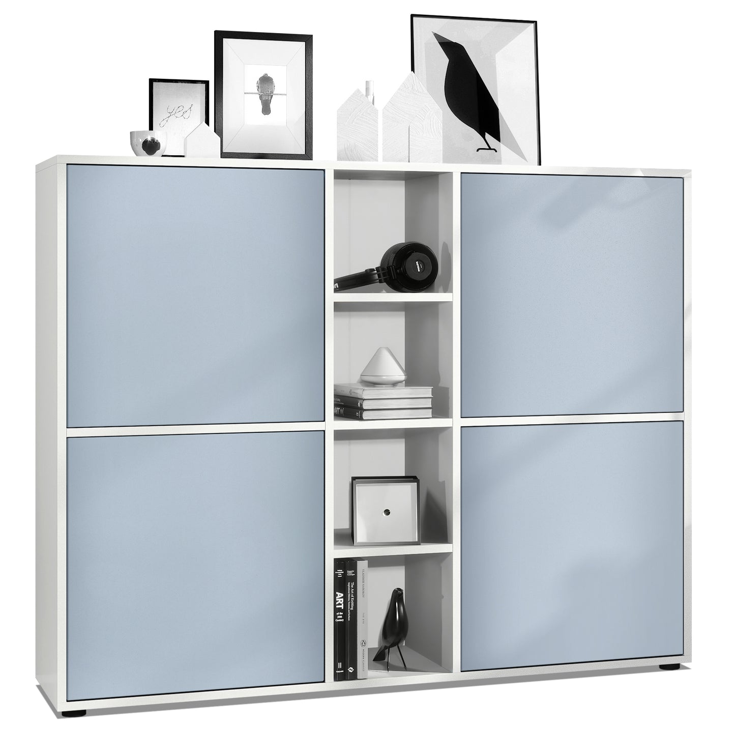 Mora Highboard M3 Korpus Weiß