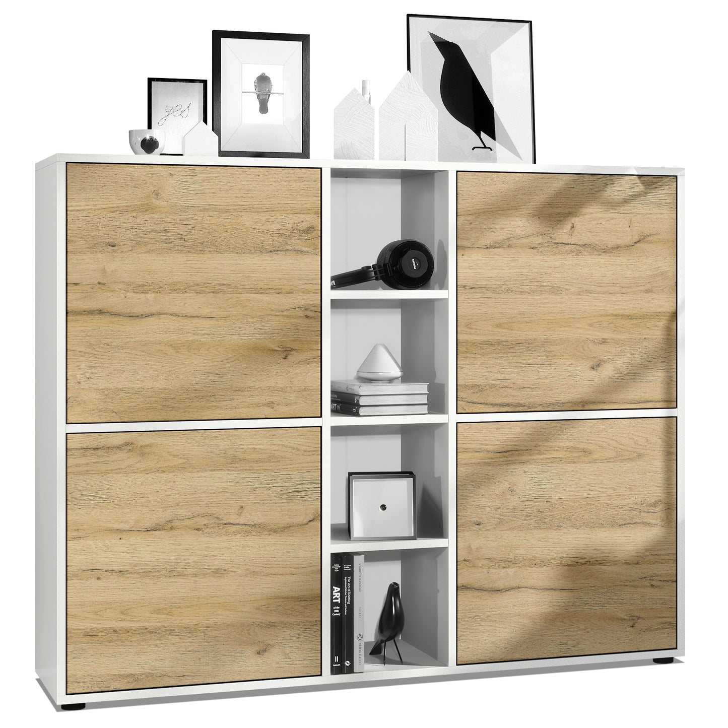 Mora Highboard M3 Korpus Weiß
