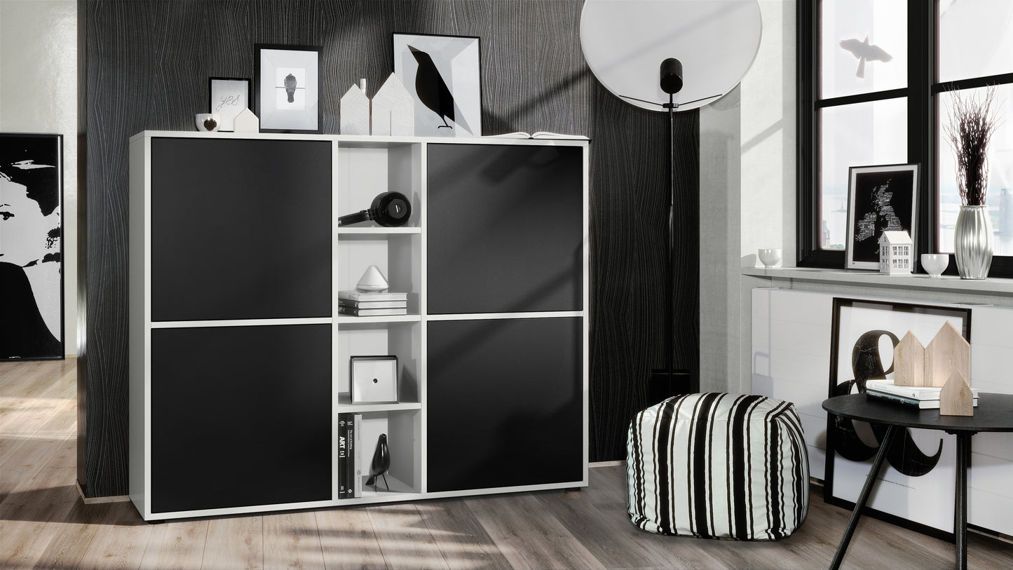 Mora Highboard M3 Korpus Weiß