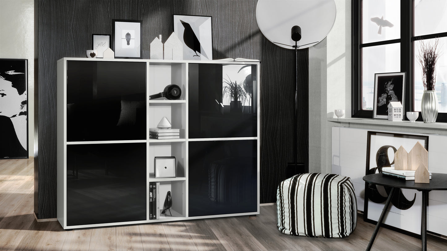 Mora Highboard M3 Korpus Weiß