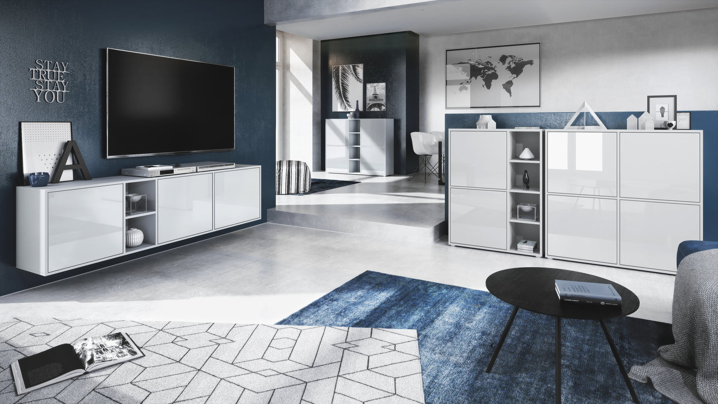 Mora Highboard M3 Korpus Weiß