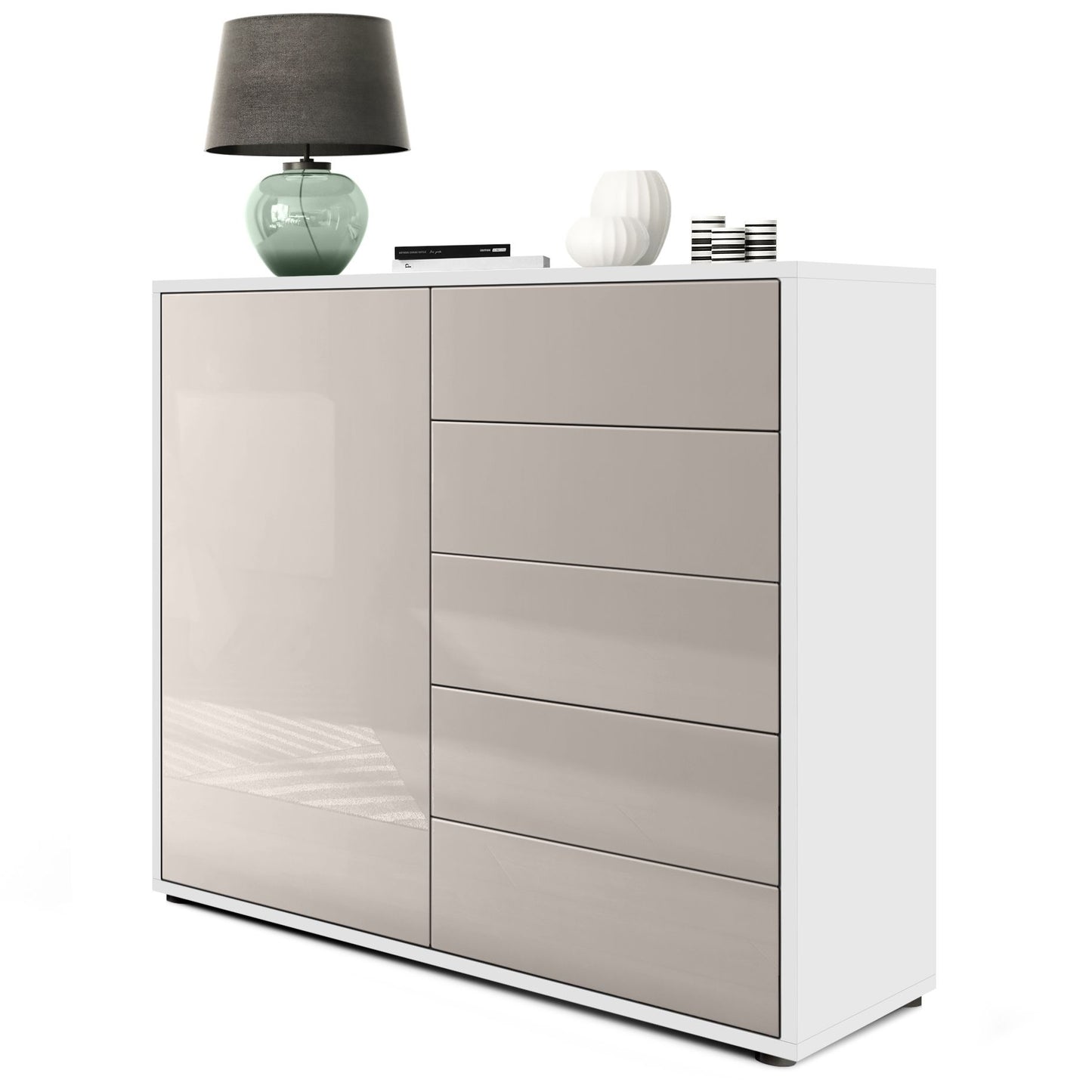 Milan M2 Kommode Korpus Weiß