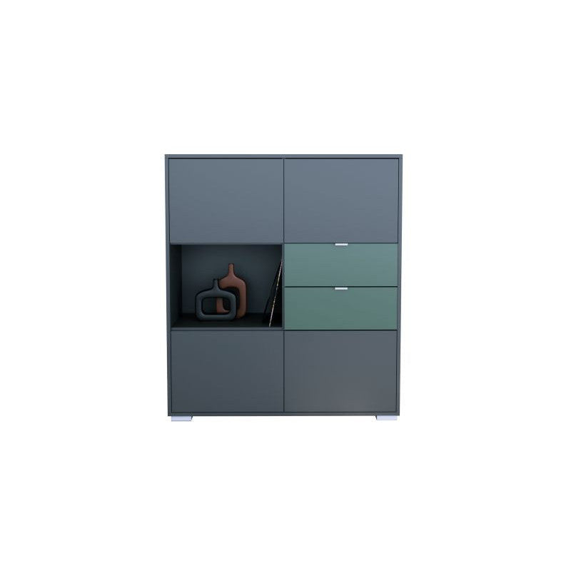 Highboard Mirallo M1 Korpus Anthrazit matt