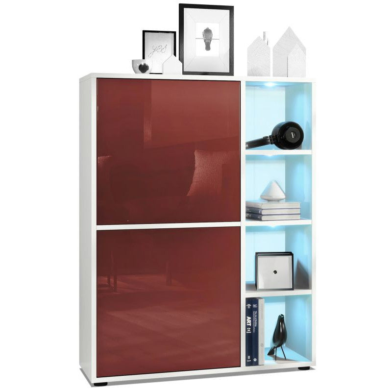 Mora Highboard Korpus Weiß