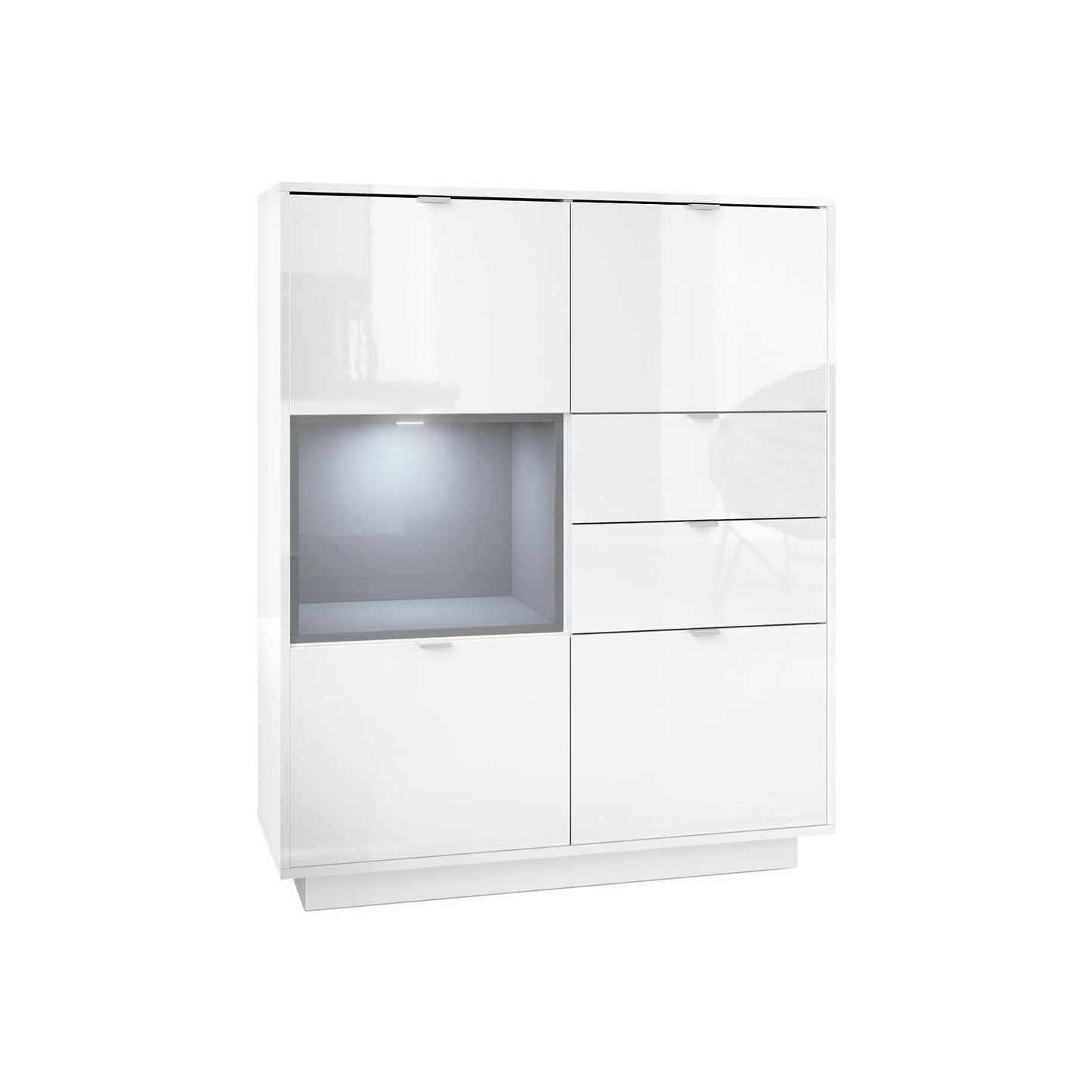 Skagen Highboard Korpus Weiß