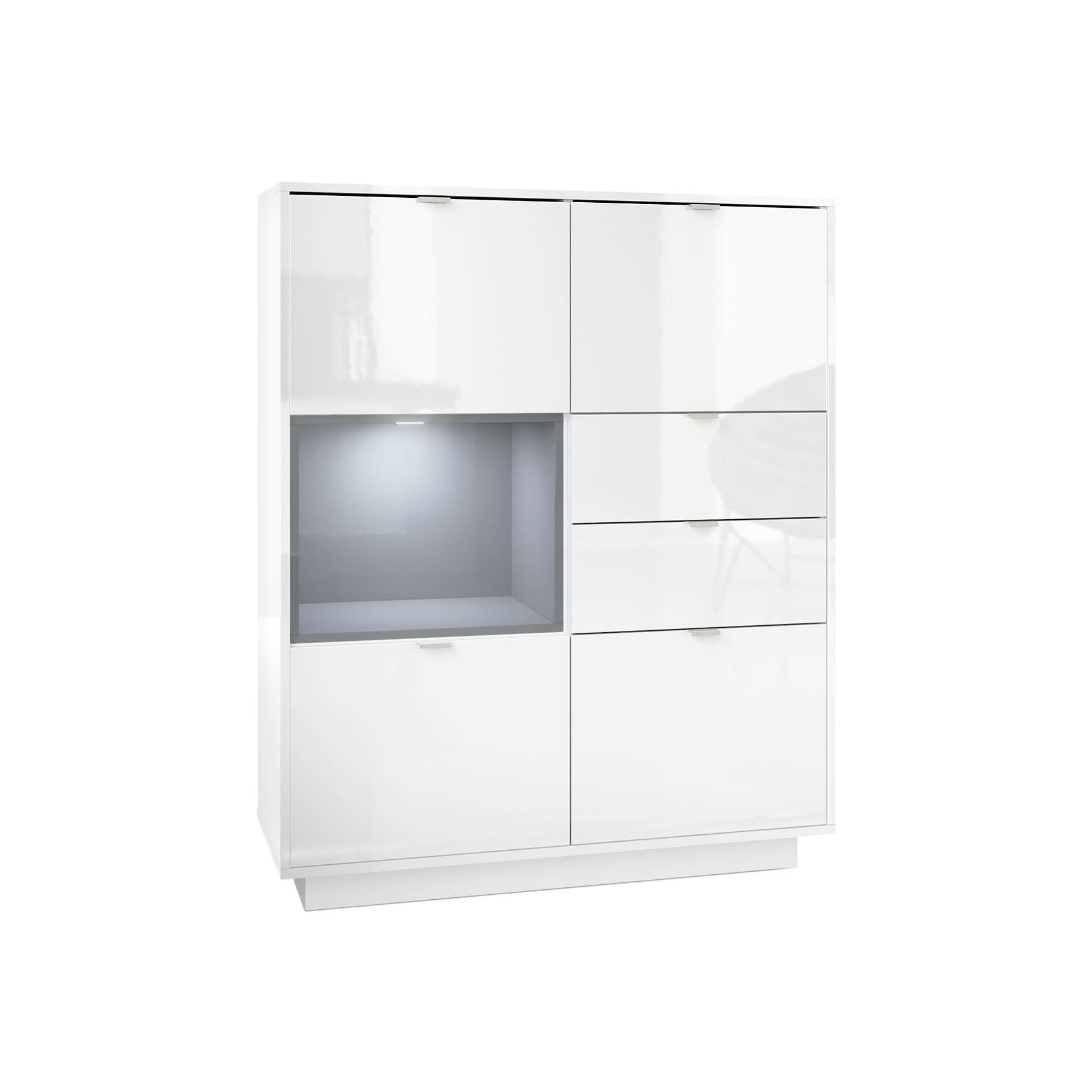 Skagen Highboard Korpus Weiß