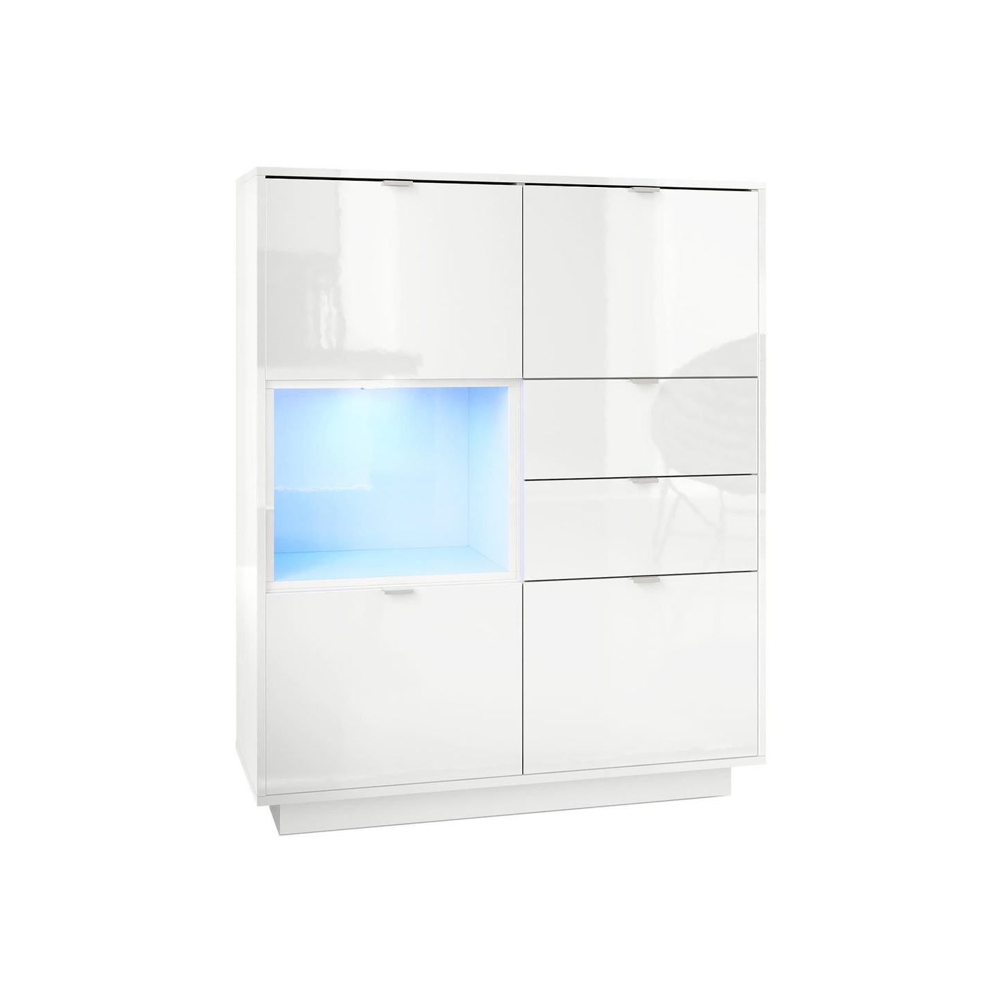 Skagen Highboard Korpus Weiß