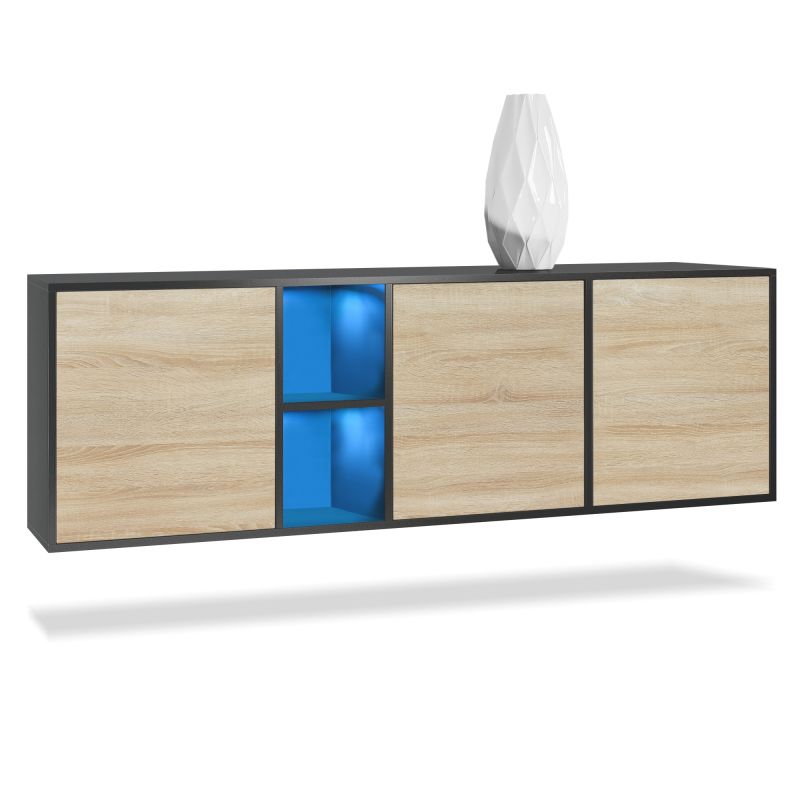 Mora Sideboard Korpus Schwarz