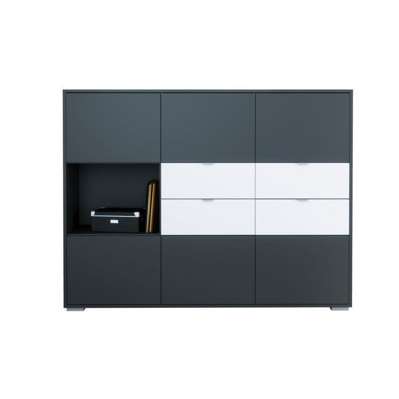 Highboard Mirallo M2 Korpus Anthrazit matt