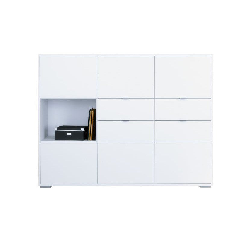 Highboard Mirallo M2 Korpus Weiß matt