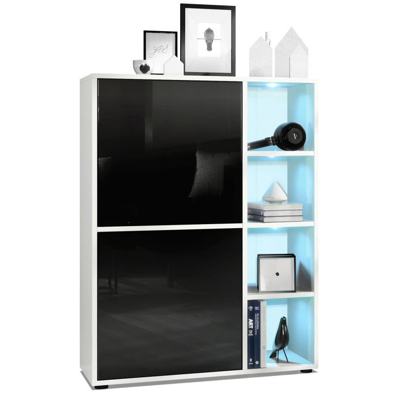 Mora Highboard Korpus Weiß