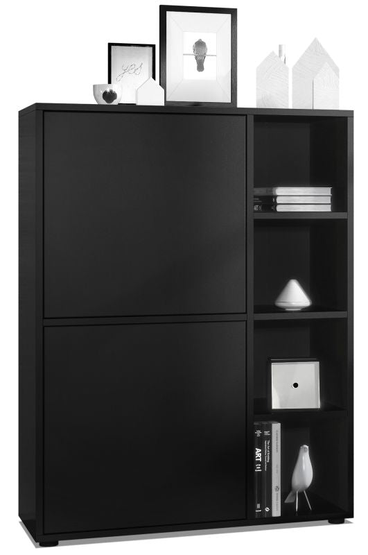 Mora Highboard Korpus Schwarz