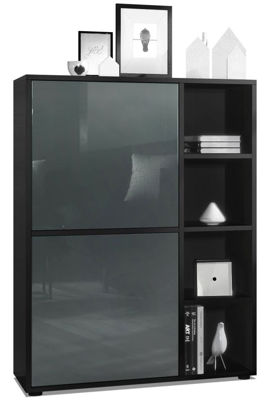 Mora Highboard Korpus Schwarz