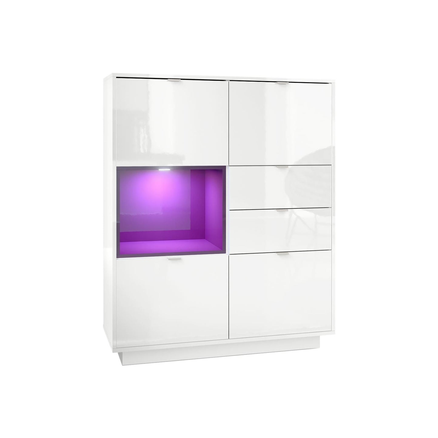 Skagen Highboard Korpus Weiß