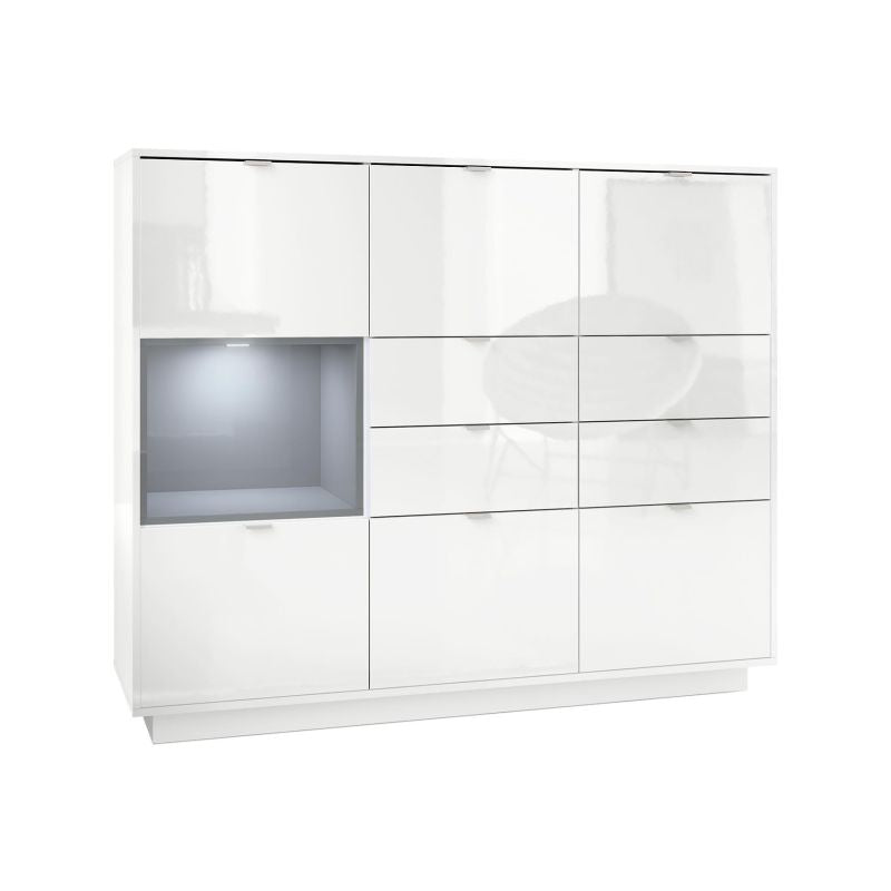 Skagen M2 Highboard Korpus Weiß