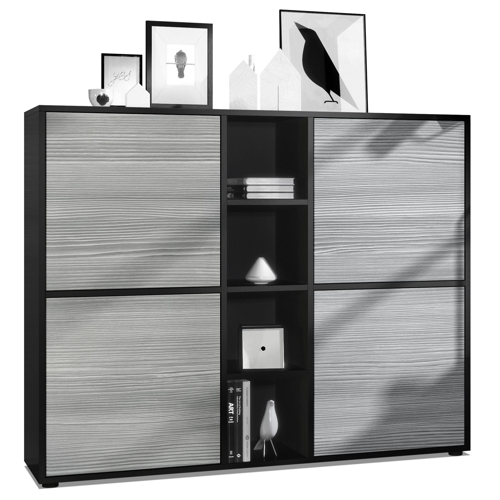 Mora Highboard M3 Korpus Schwarz