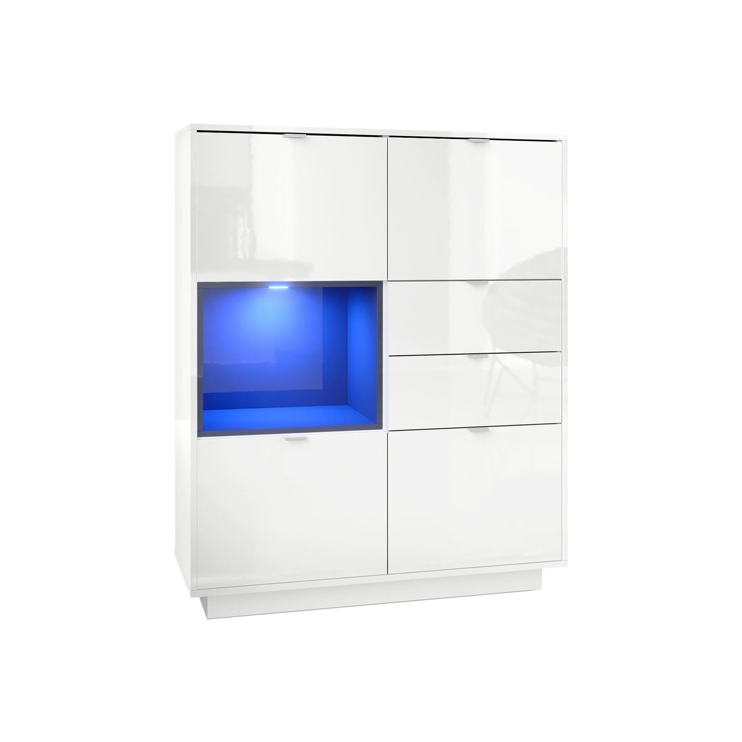 Skagen Highboard Korpus Weiß