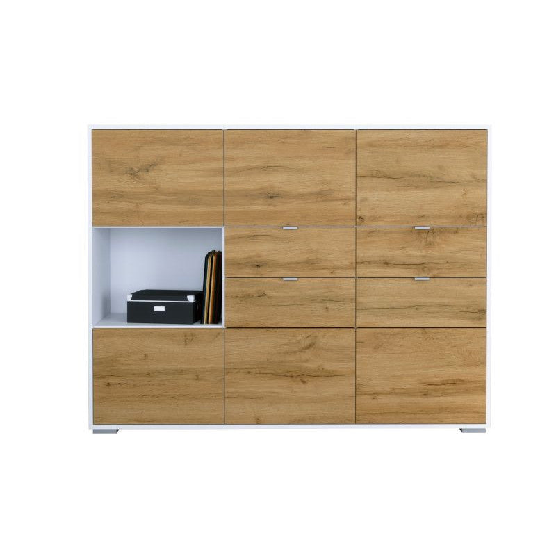 Highboard Mirallo M2 Korpus Weiß matt