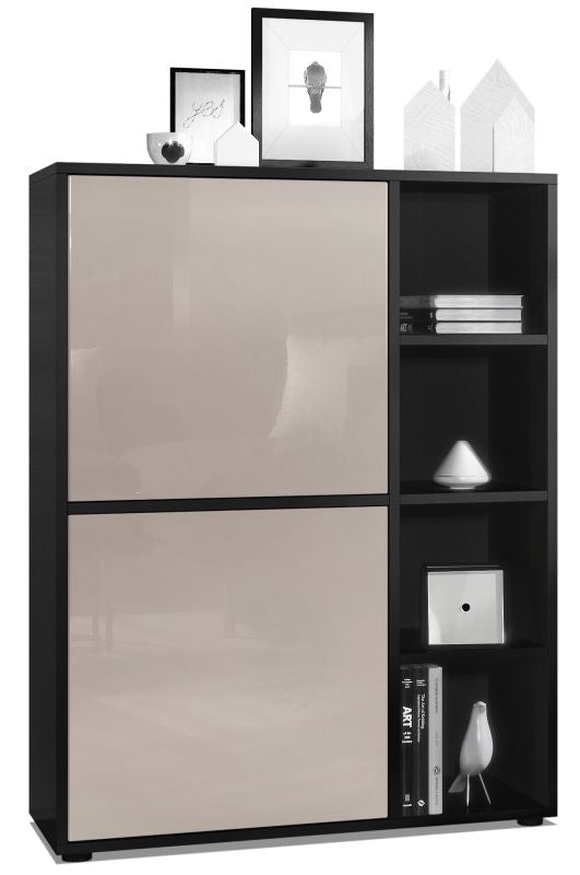 Mora Highboard Korpus Schwarz