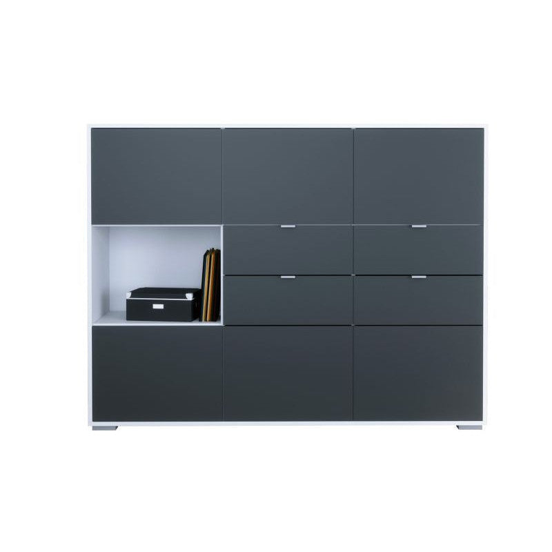 Highboard Mirallo M2 Korpus Weiß matt