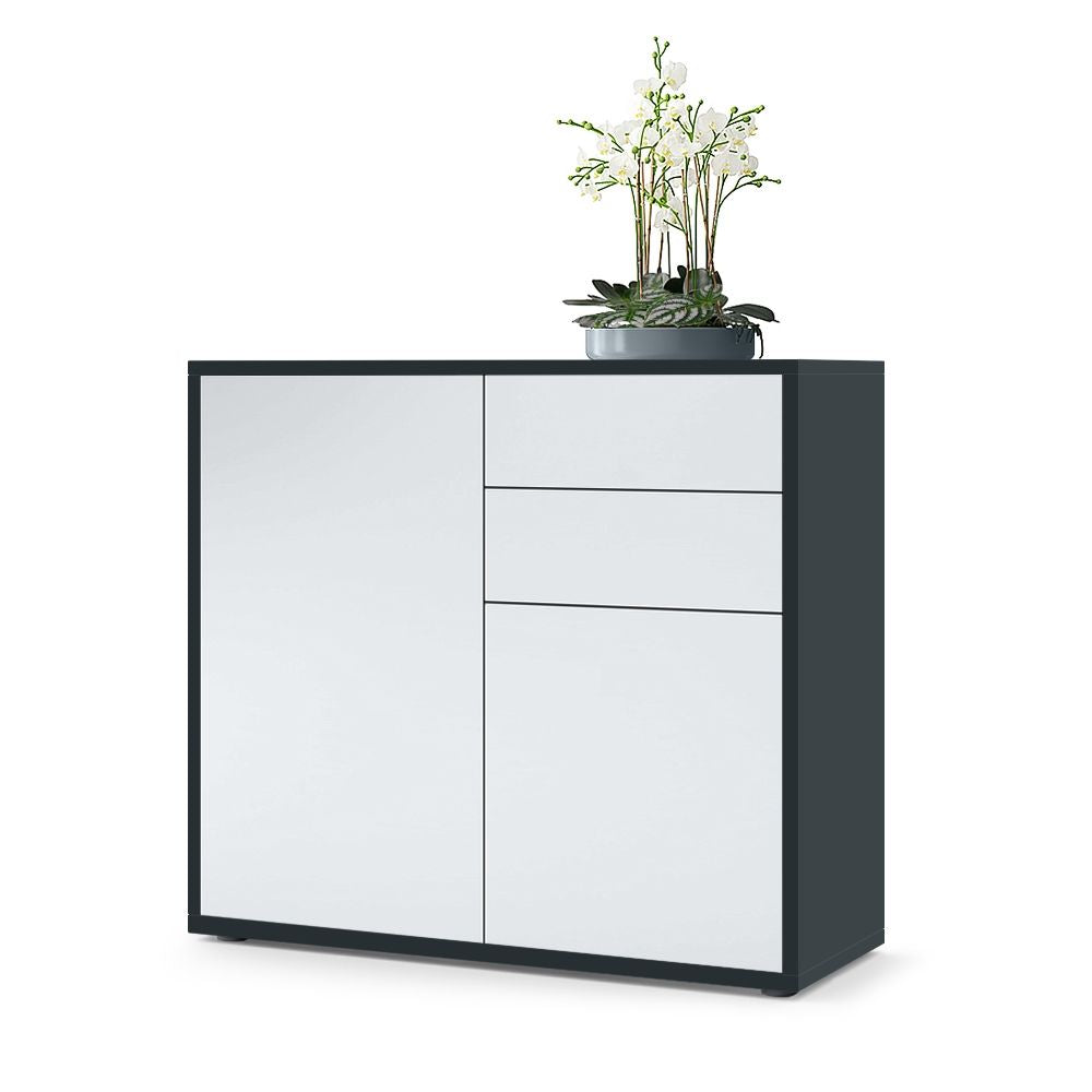 Milan M1 Kommode Korpus Schwarz
