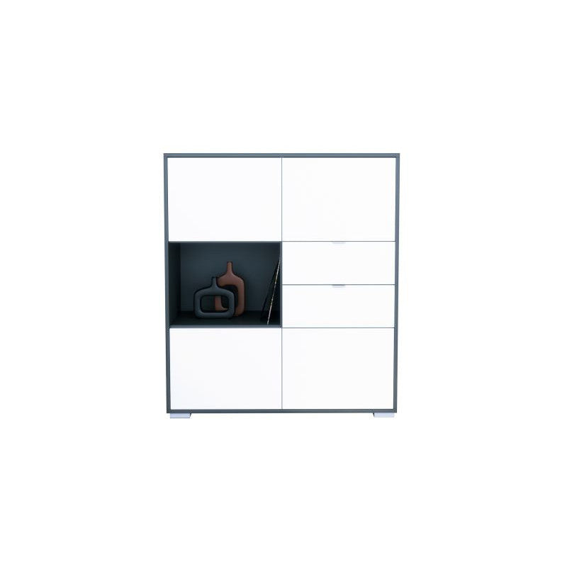 Highboard Mirallo M1 Korpus Anthrazit matt
