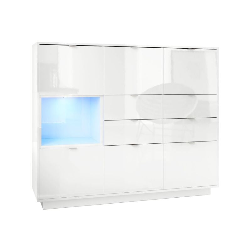 Skagen M2 Highboard Korpus Weiß
