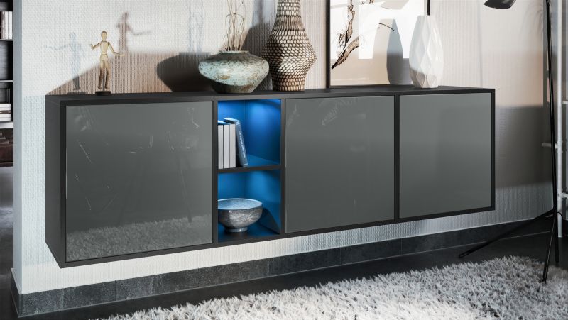 Mora Sideboard Korpus Schwarz