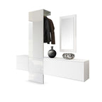Lulea Garderobe Set 1 Korpus Weiß