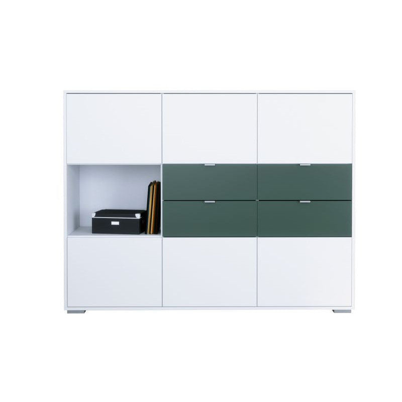 Highboard Mirallo M2 Korpus Weiß matt
