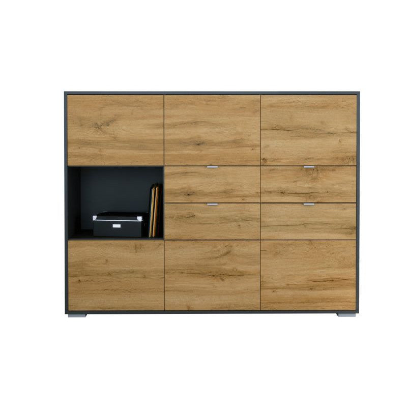 Highboard Mirallo M2 Korpus Anthrazit matt