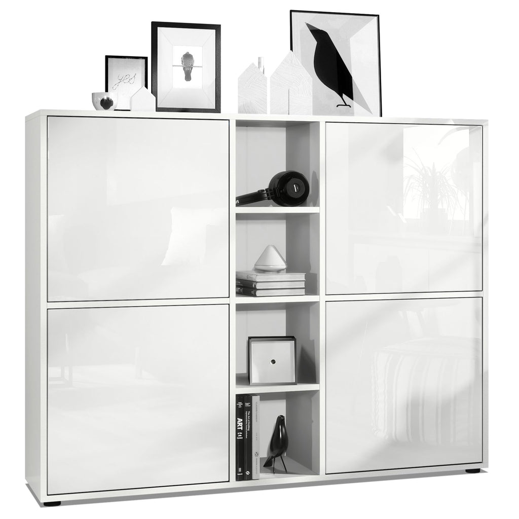 Mora Highboard M3 Korpus Weiß
