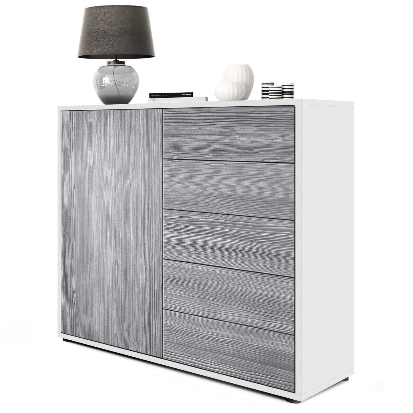 Milan M2 Kommode Korpus Weiß