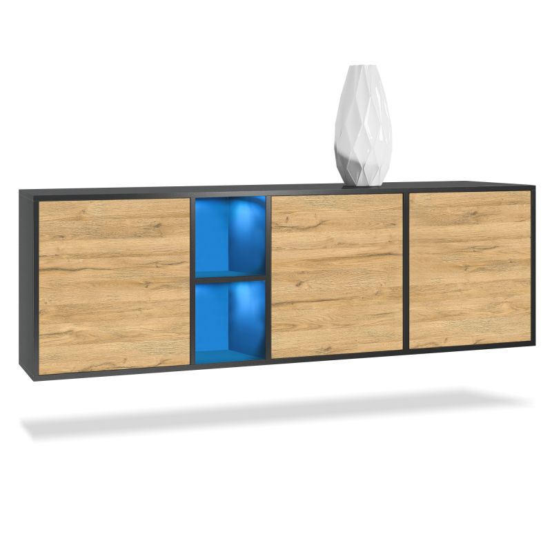 Mora Sideboard Korpus Schwarz