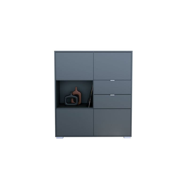 Highboard Mirallo M1 Korpus Anthrazit matt