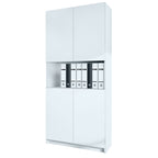Büroschrank Elona  M2 - Korpus Weiß matt