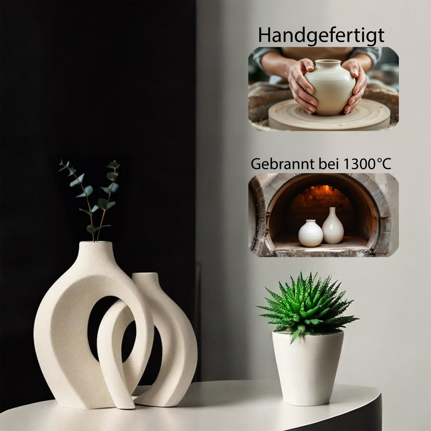 Vase Vera 2er Set